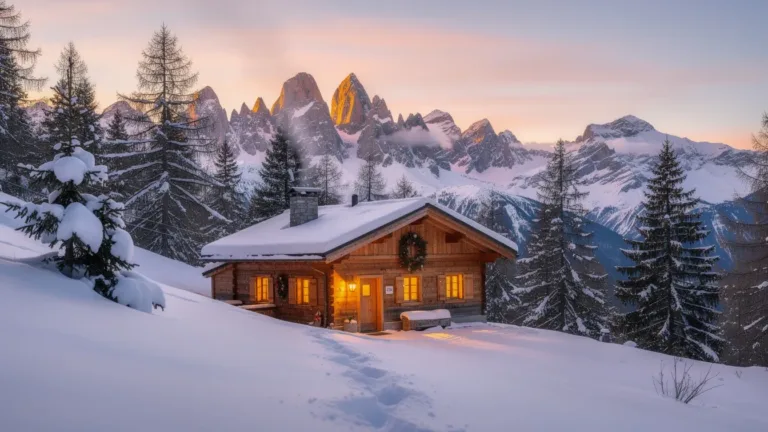 Il rifugio alpino più romantico d’Italia per un weekend a due prima di Natale