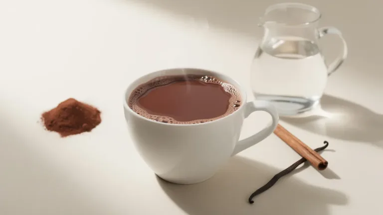 La cioccolata calda con l’acqua è buona quanto quella col latte: ecco come prepararla