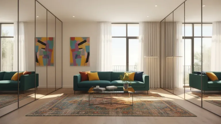 Specchi e colori: le regole d’oro per ampliare visivamente qualsiasi stanza