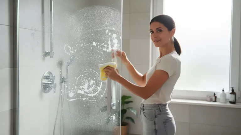 Come eliminare le macchie di calcare dalla doccia in soli 10 minuti con un trucco geniale