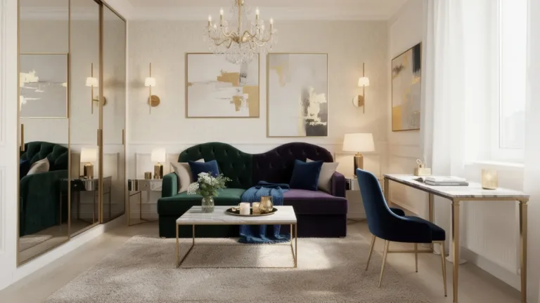 Come far sembrare un monolocale di 30mq una reggia con questi trucchi da interior designer