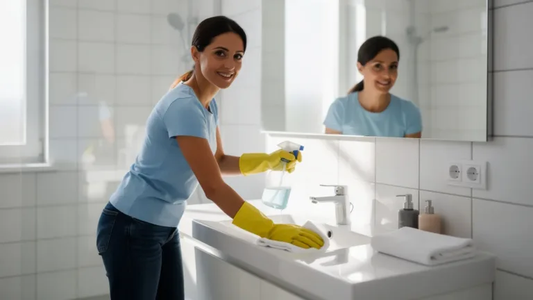 Come rendere il bagno splendente con pochi gesti