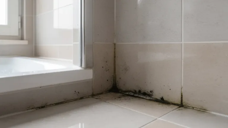 Fughe della doccia piene di muffa? Il rimedio naturale che le elimina in 5 minuti