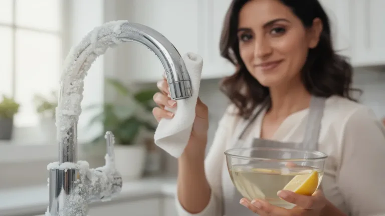 Il calcare sui rubinetti sparisce con questo ingrediente che hai già in cucina