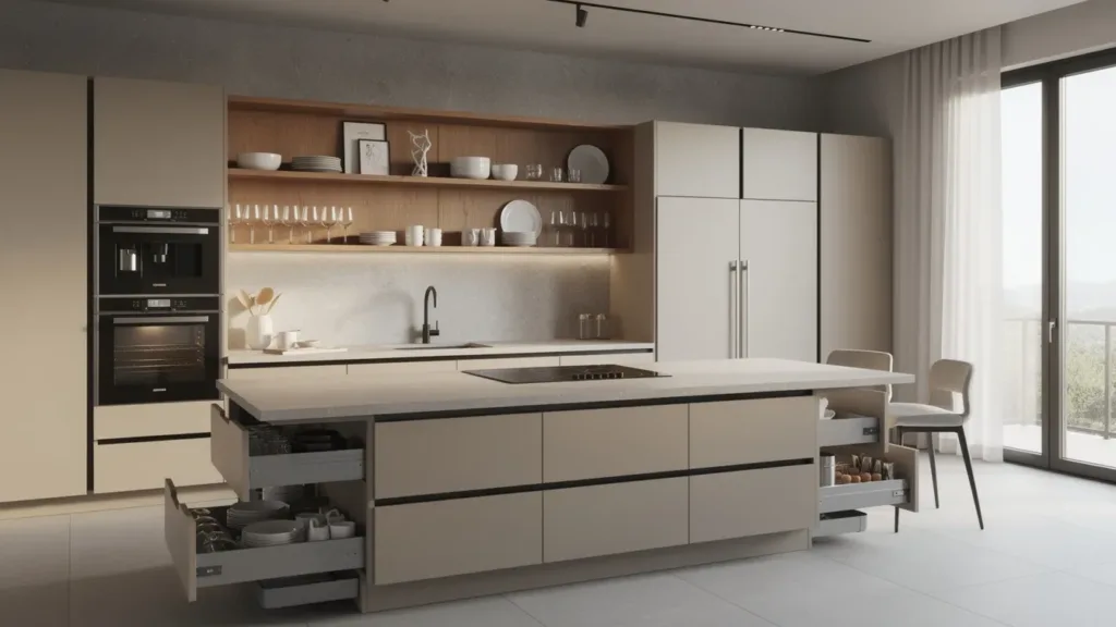 Il triangolo della cucina non esiste più: la nuova regola che sta ridisegnando gli interni