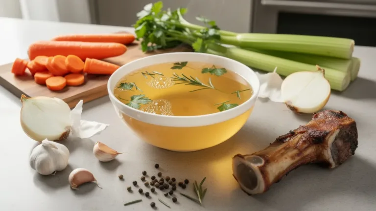 Il trucco della nonna per un brodo di carne limpido e saporito come quello di una volta