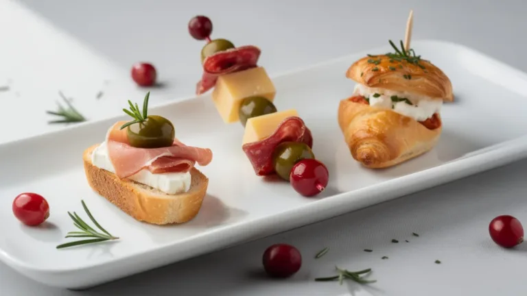 L’aperitivo di Natale perfetto: 3 stuzzichini scenografici che si preparano in anticipo