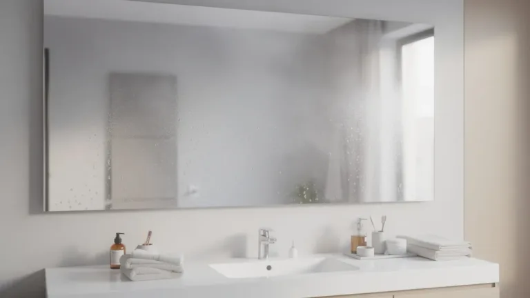 Lo specchio del bagno resta appannato dopo la doccia? La soluzione definitiva costa 1 euro