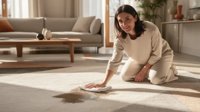 Macchia sul tappeto? La regola dei 30 secondi che può salvarti dall’acquisto di uno nuovo