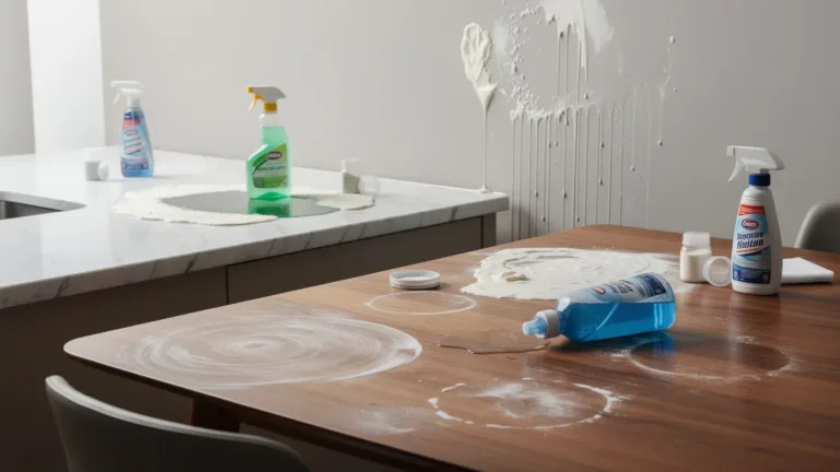 Non usare questi prodotti: rischi di rovinare le superfici