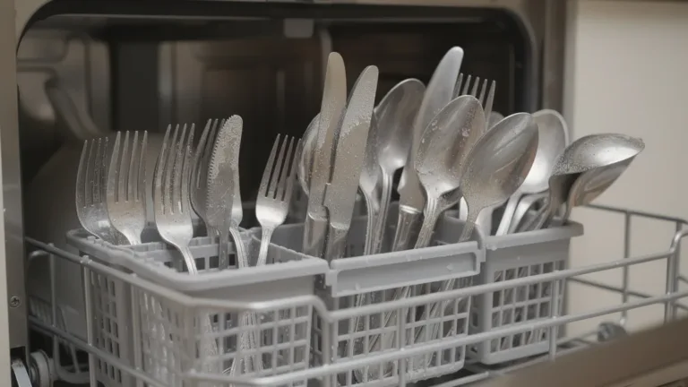Posate macchiate dopo il lavaggio? L’errore che quasi tutti commettono nel caricare la lavastoviglie