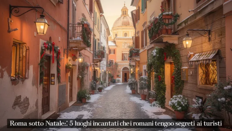 Roma sotto Natale: i 5 luoghi incantati che i romani tengono segreti ai turisti