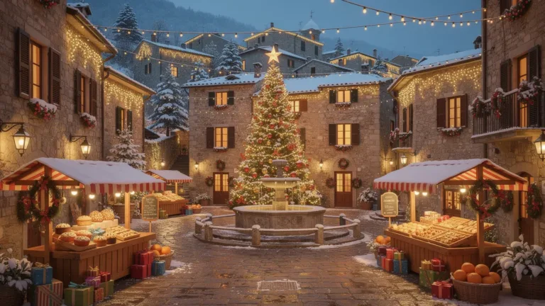 Scopri il borgo nascosto dove il Natale è magia