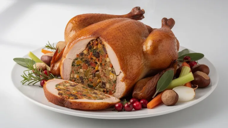 Tacchino ripieno: i segreti per una farcitura saporita che non si asciuga mai